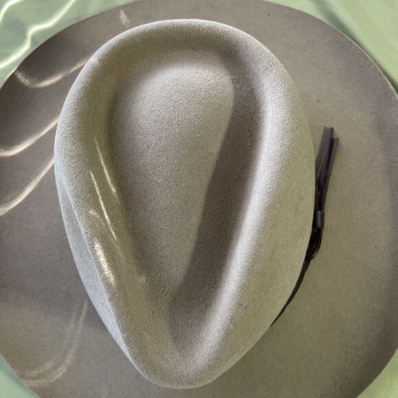 Stetson Stallion XXX cowboy hat 7 1/2 - Picture 7 of 7